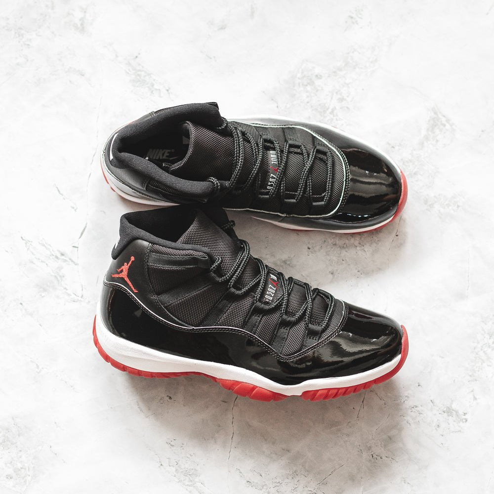 Retro High Jordan Shoes Bred 11 Jual AJ X1 Air Jordan 11 Retro