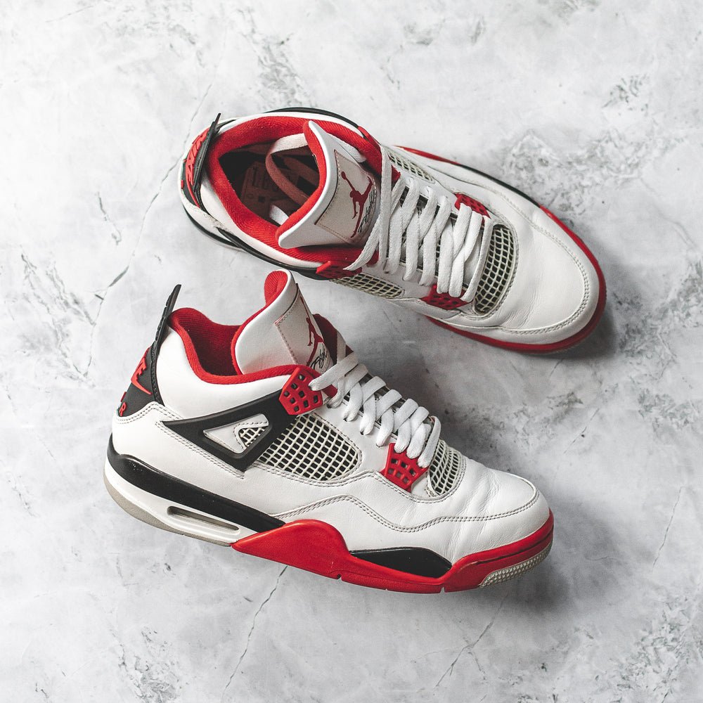 Jordan 4 Retro Fire Red 2020 Swest Kicks