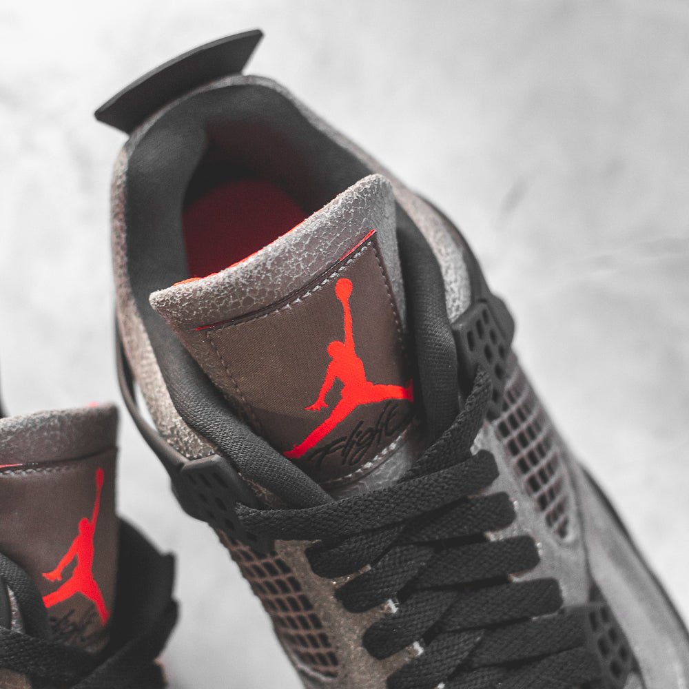 air jordan 4 taupe haze on feet