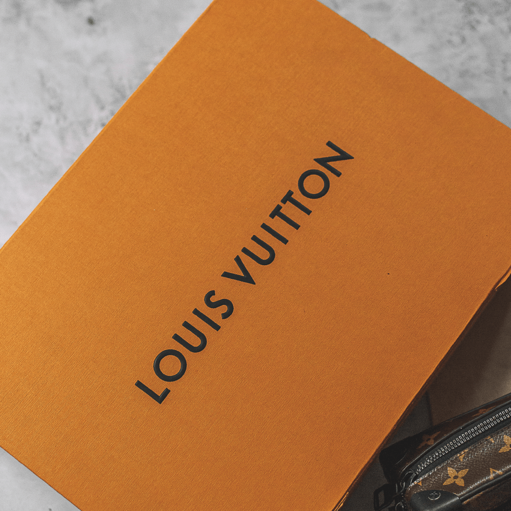 Louis Vuitton Mini Soft Trunk Monogram Brown/Orange for Men