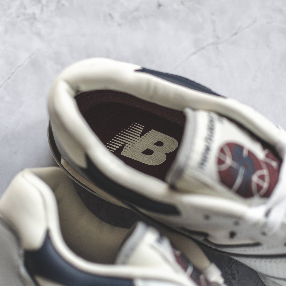 New Balance 550 White Burgundy Navy - Swest Kicks