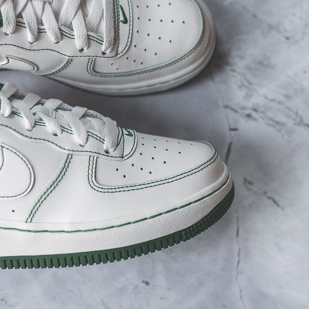 White Pine Green Green Stitch Af1 Nike Air Force Low White Pine