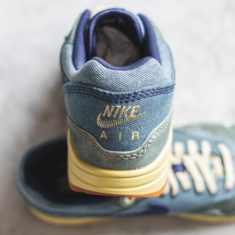 Nike id air max 1 indigo denim best sale