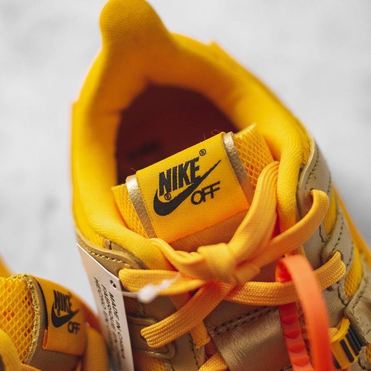 Nike Air Rubber Dunk Off-White University Gold - Swest Kicks
