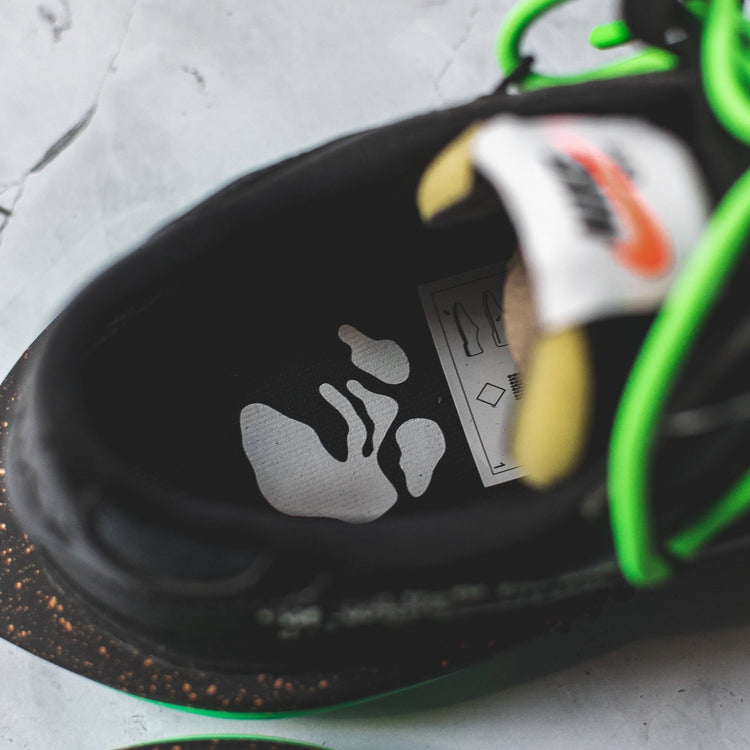 Nike Blazer Low Off-White Black Electro Green - Swest Kicks