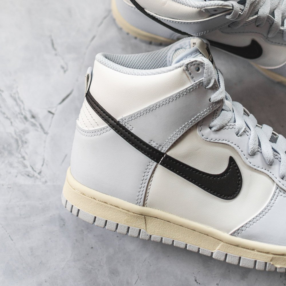 Aluminum Air Force Dunks High Nike Dunk High Grey Black Nike Dunk