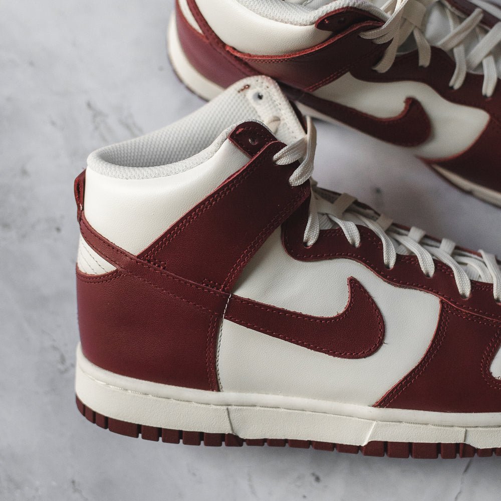 dunk high bordeaux