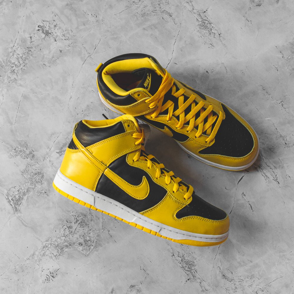 nike dunk hi sp varsity maize