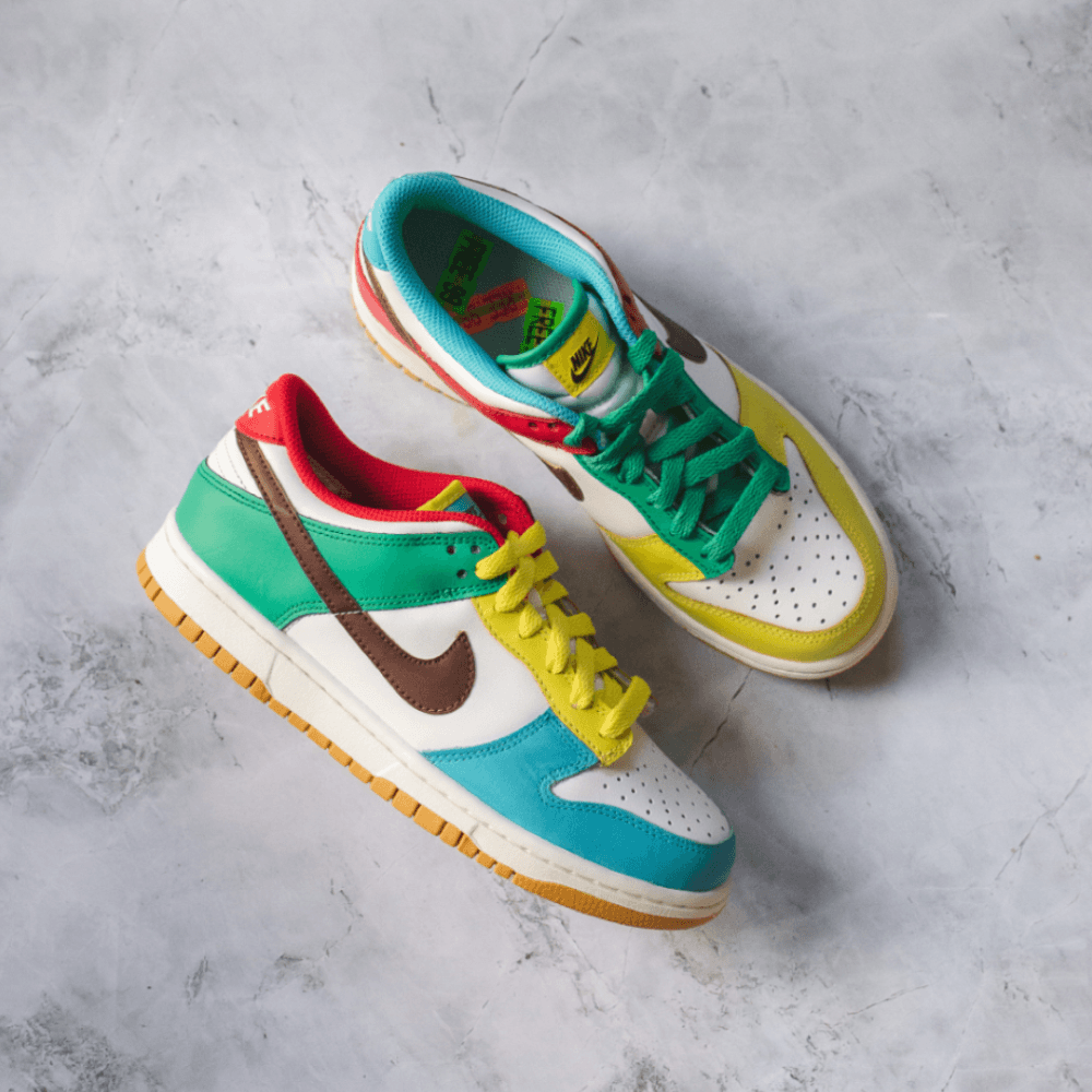 Nike Dunk Low Free 99 White (GS) - Swest Kicks