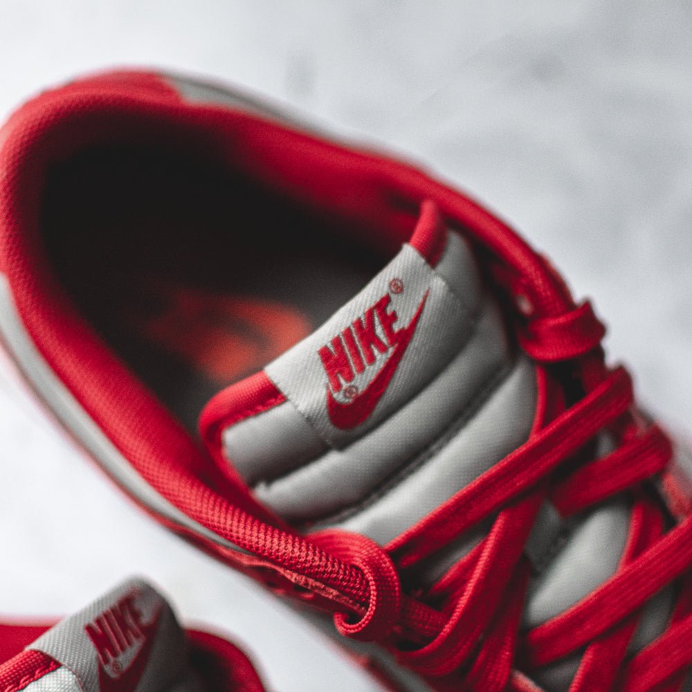 Nike Dunk Low Retro Medium Grey Varsity Red UNLV (2021) - Swest Kicks